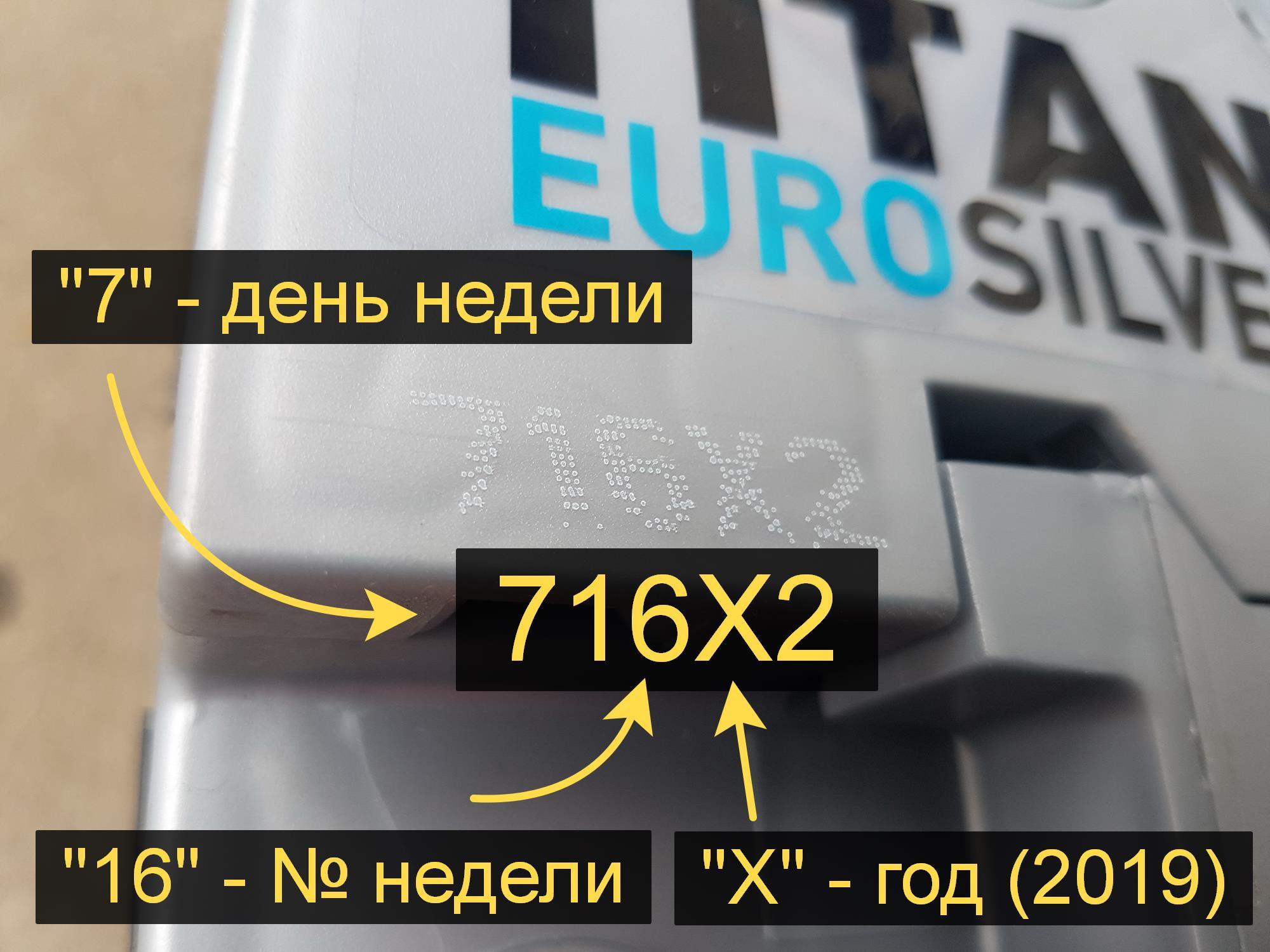 Пример аккумулятора 716X2